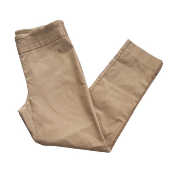 [Counterparts] Tan High Rise Pull Up Pants - Size 12 - Picture 1 of 7